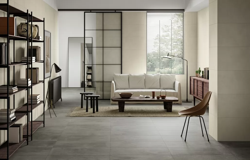 Керамогранит 610130004609 Terraviva Дарк Плинтус Нат Рет 7,2x60