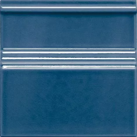 Плитка ADMO5206 Rodapie Clasico C/C Azul Oscuro 15x15