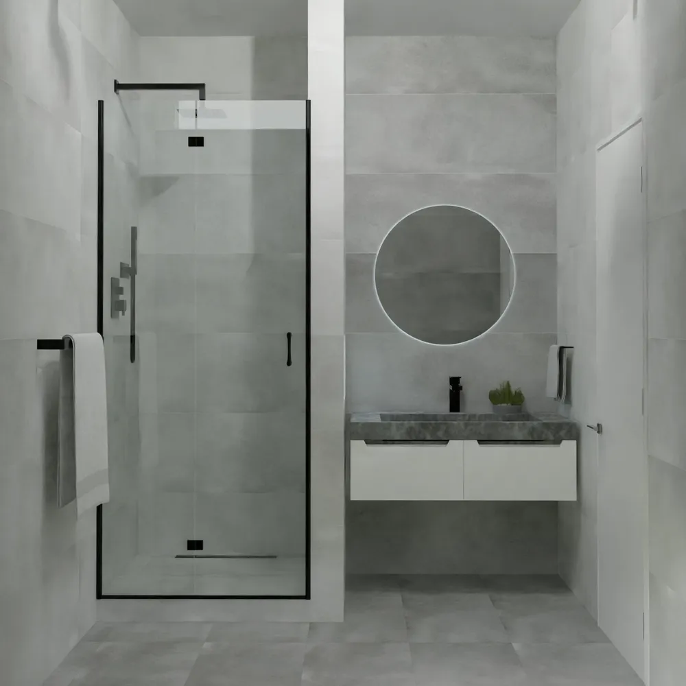 Керамогранит Espana Nero Decore Carving Slim 40x120