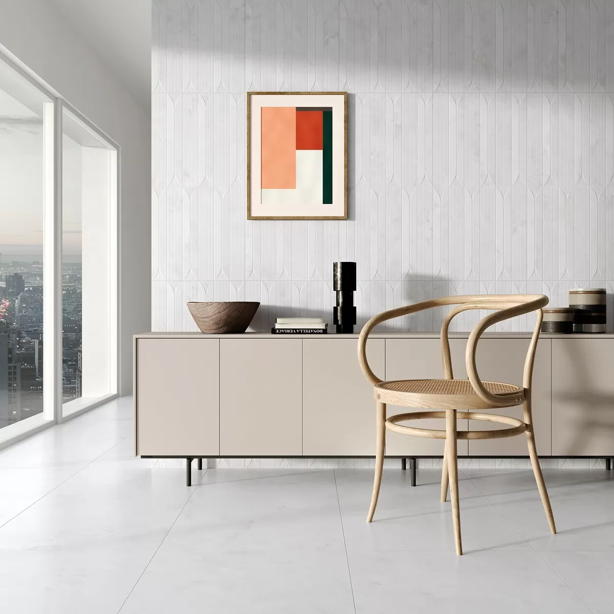 Керамогранит Aura Crema 32x62.5