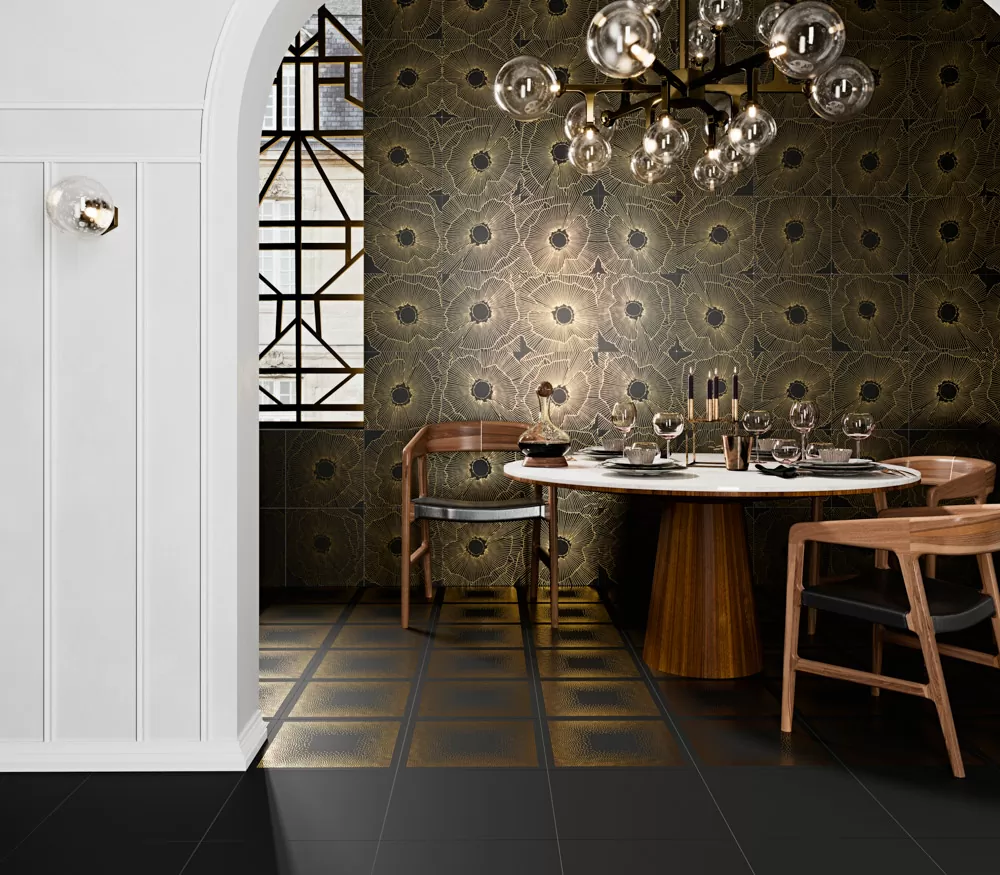 Керамогранит Art-Deco Black Daiquiri Natural R10 29.75x29.75