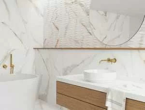 Мозаика Mosaico Calacatta Gold 30x30