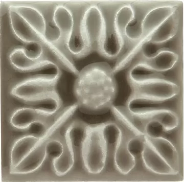 Плитка ADST4062 Taco Relieve Flor №2 Silver Sands 3x3