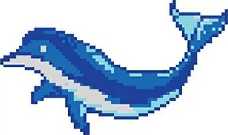 Мозаика Y245-3 Porcelain Mosaic Design Dolphin-3 5x5 (420x240)