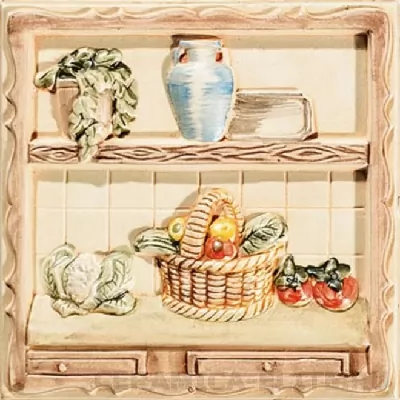 Плитка Charming Brown Decor 1 15х15