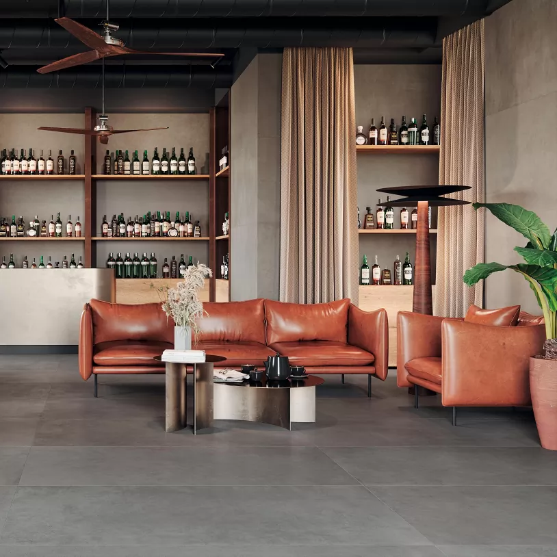 Керамогранит 610010002658 Rinascente Grey LASTRA 20mm R11 60x60