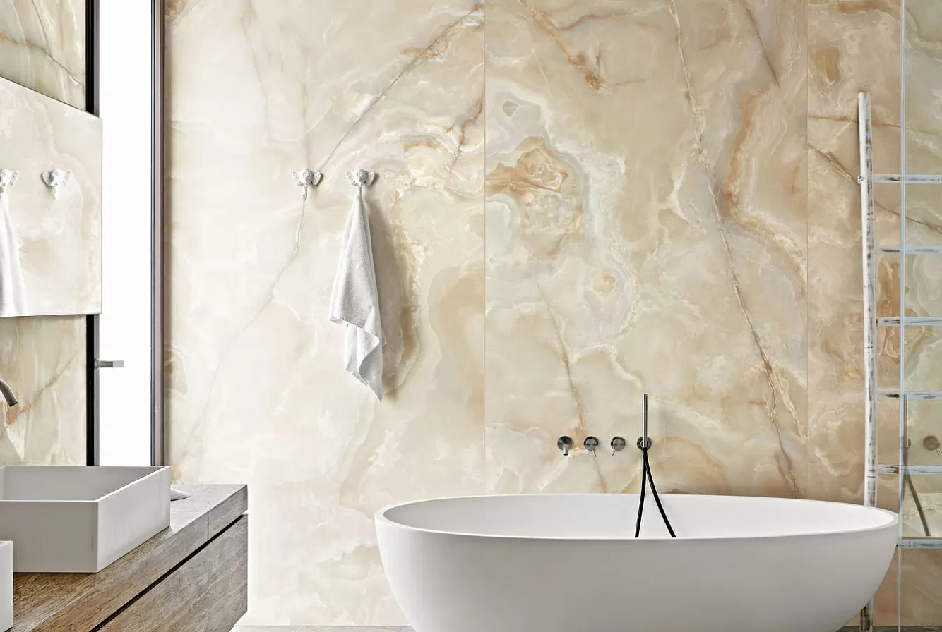 Мозаика 767679 Onyx&More Golden Porphyry STR Modulo Listello SF 30x60