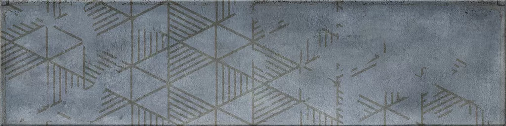 Плитка DECOR OMNIA BLUE 7.5*30