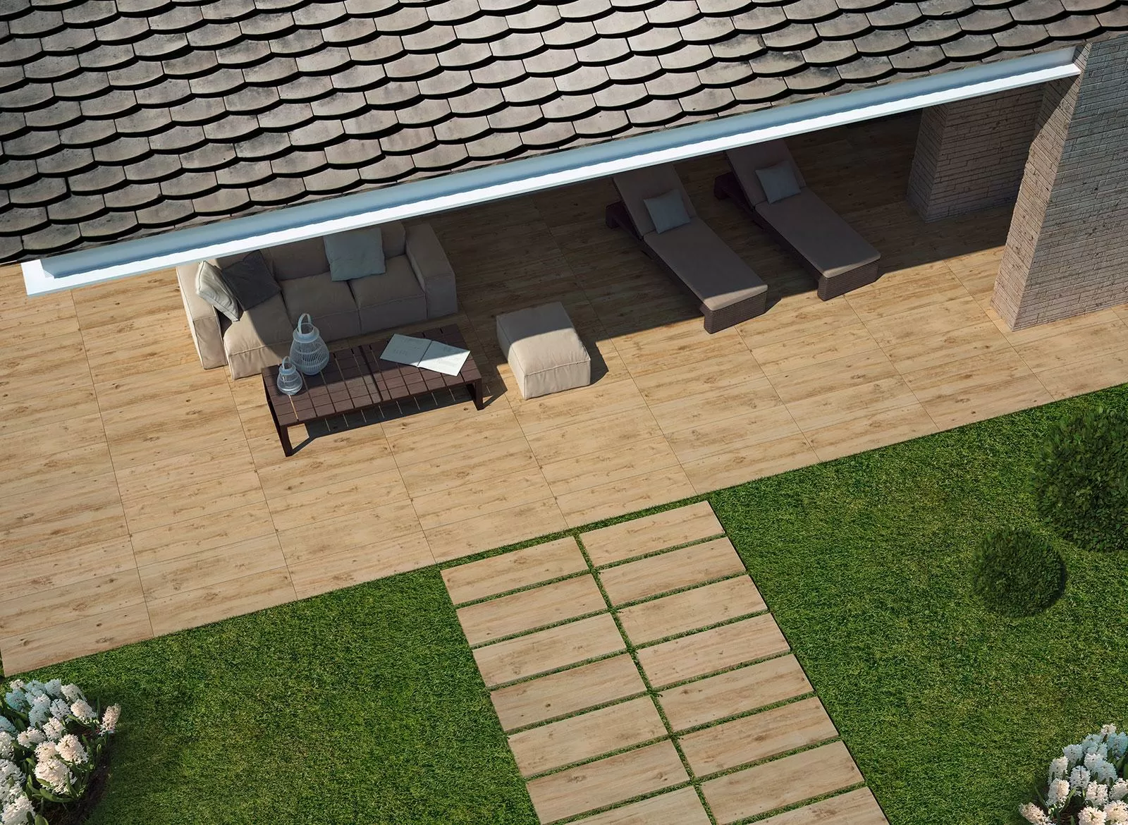 Мозаика MH52 Treverkhome Betulla Mosaico 30x30