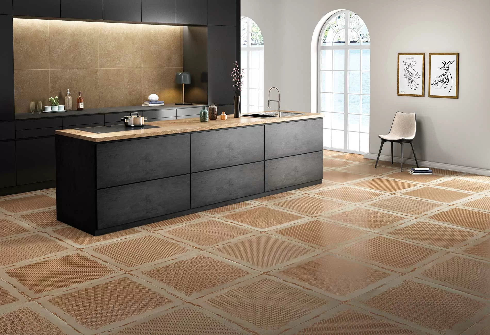 Керамогранит Galactic Copper Base Matt 60x60