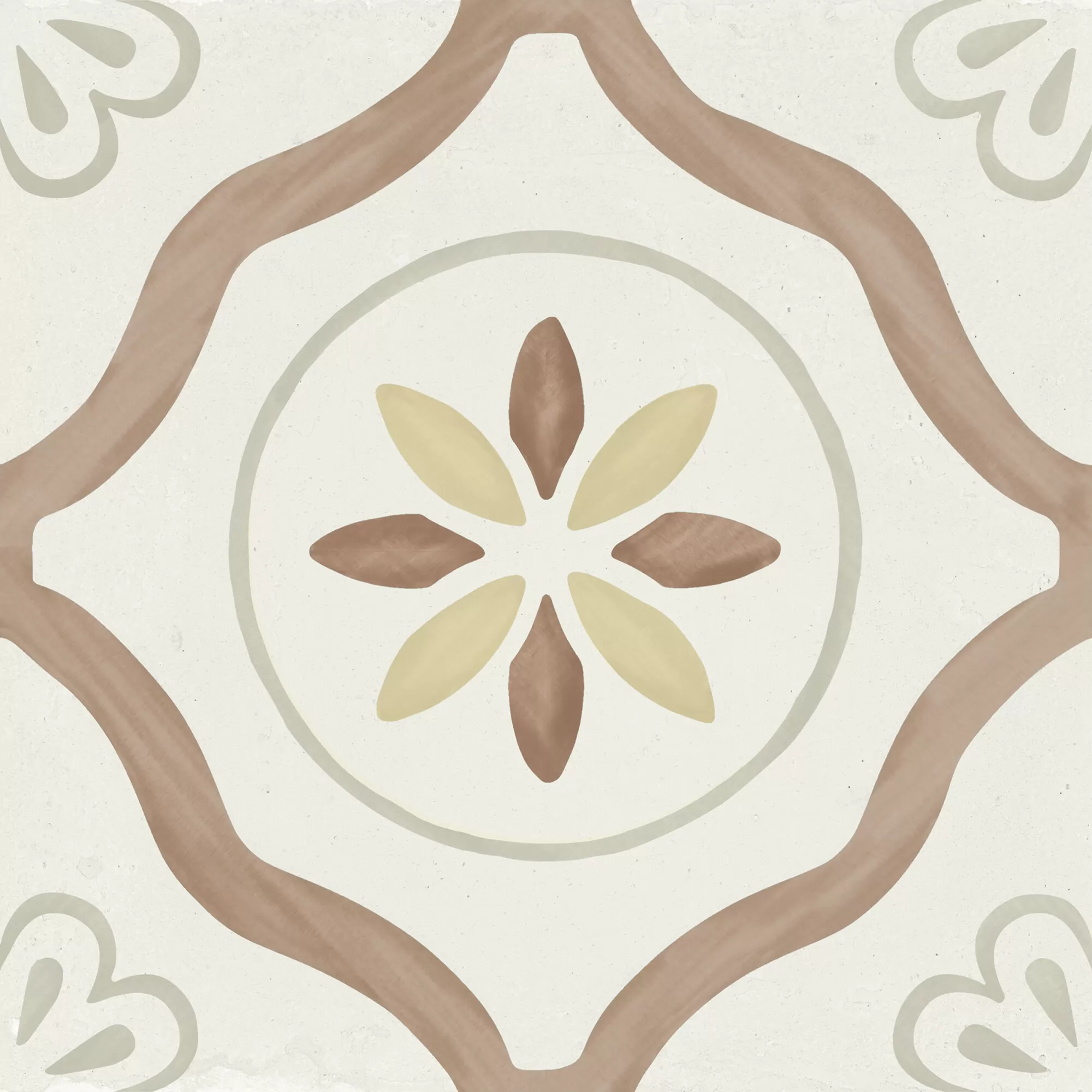 Керамогранит 40462 Llevant Clay Petals LT 22.3x22.3
