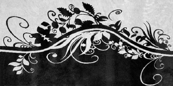 Плитка Keret Olga Blanco Plata Decor 25x50