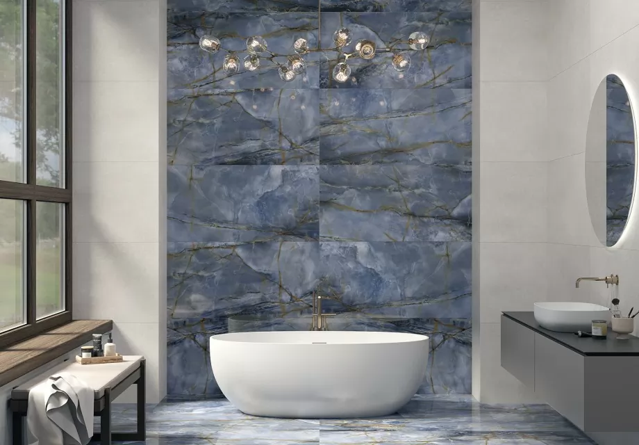 Керамогранит 17546 Enigma полированный многоцветный ректификат 60x120