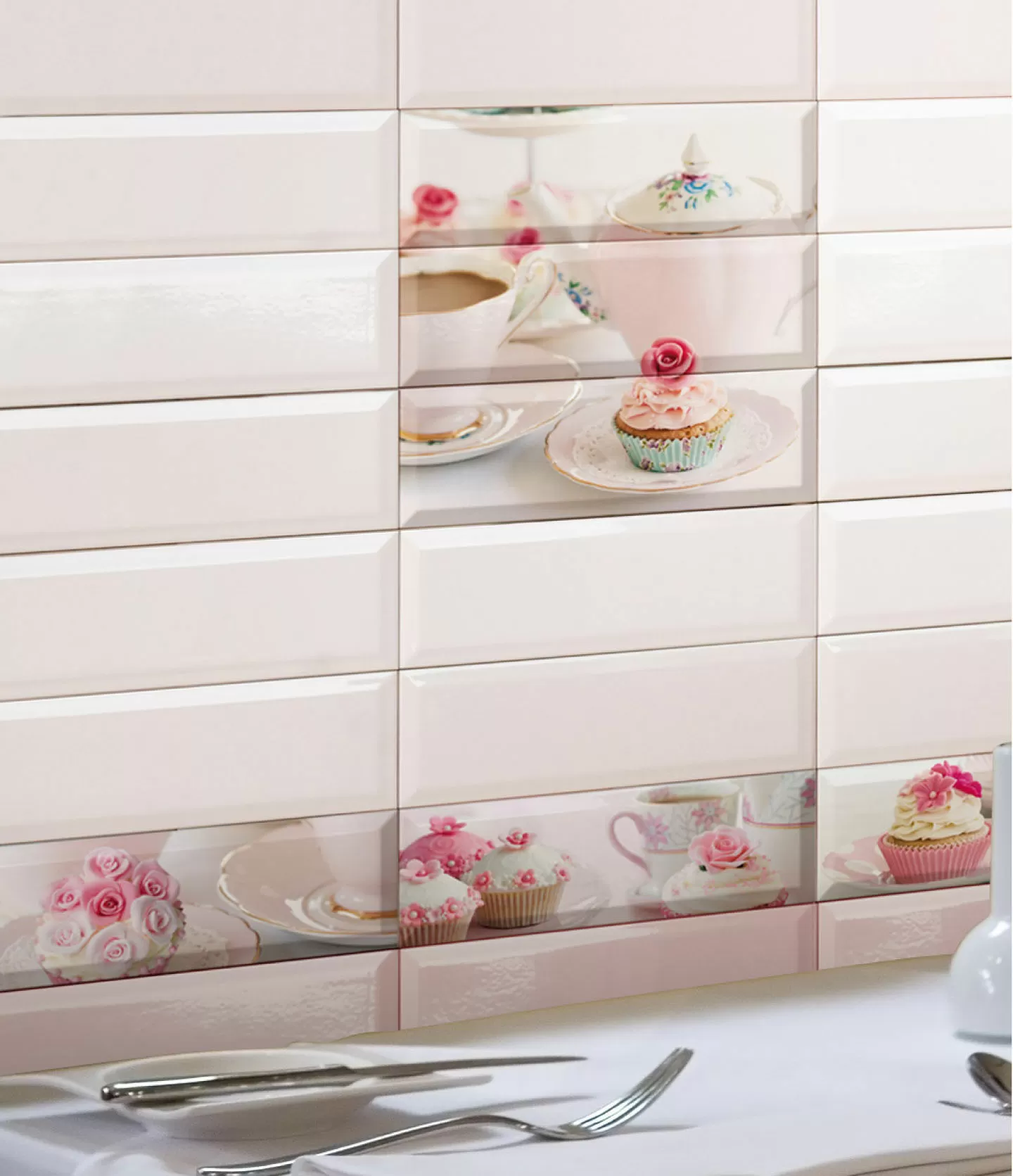 Плитка Decor Crema Sucre 10X30