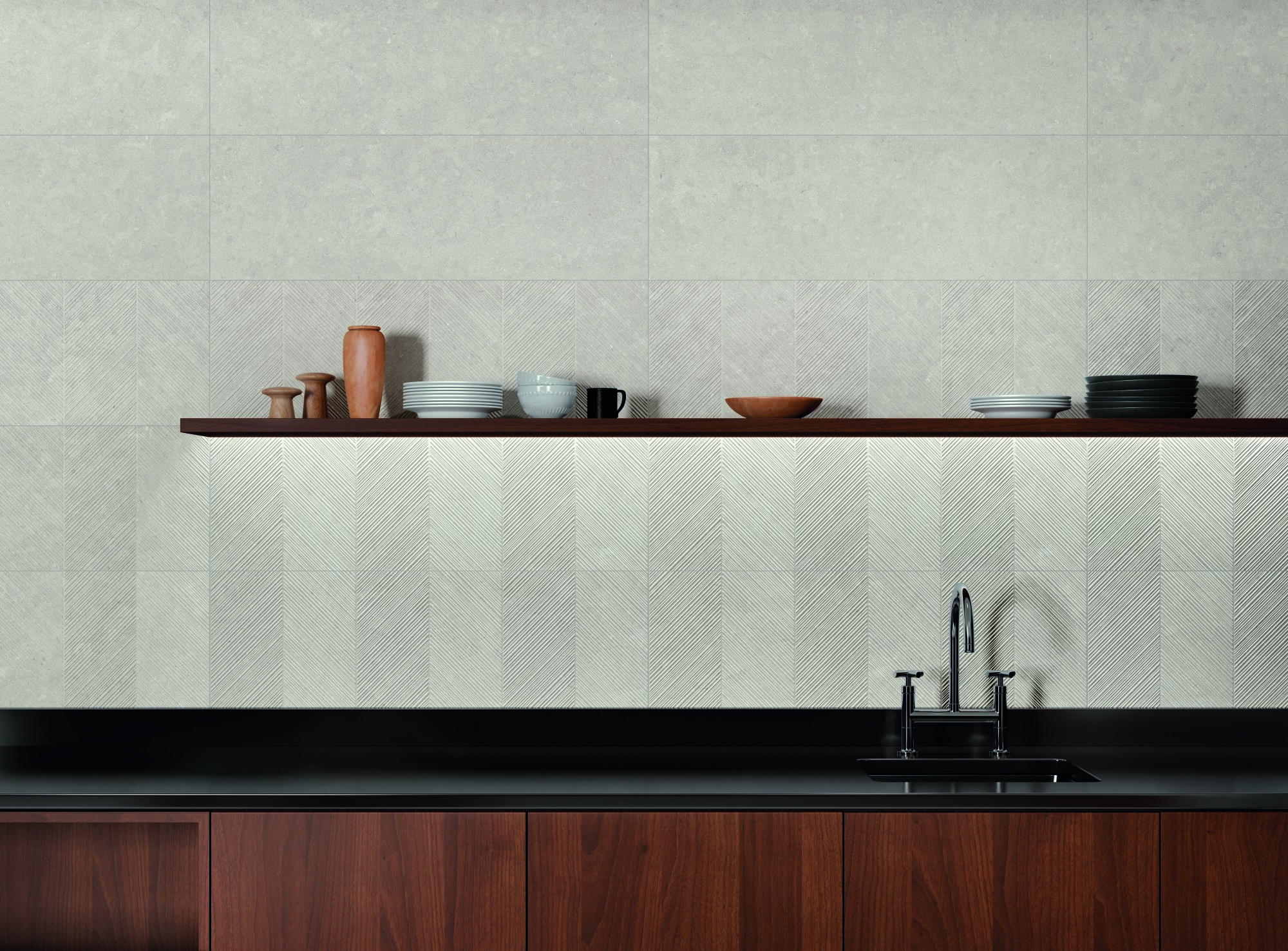 Плитка 31864 Ghent Silver Decor 33,3x100x0,86