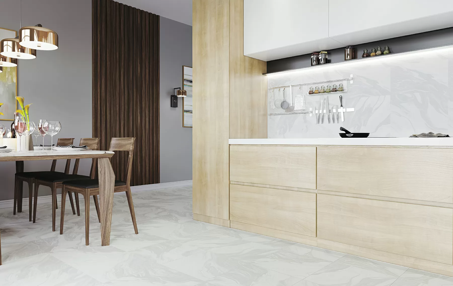 Керамогранит Black&White Light GP6BWH00 41*41