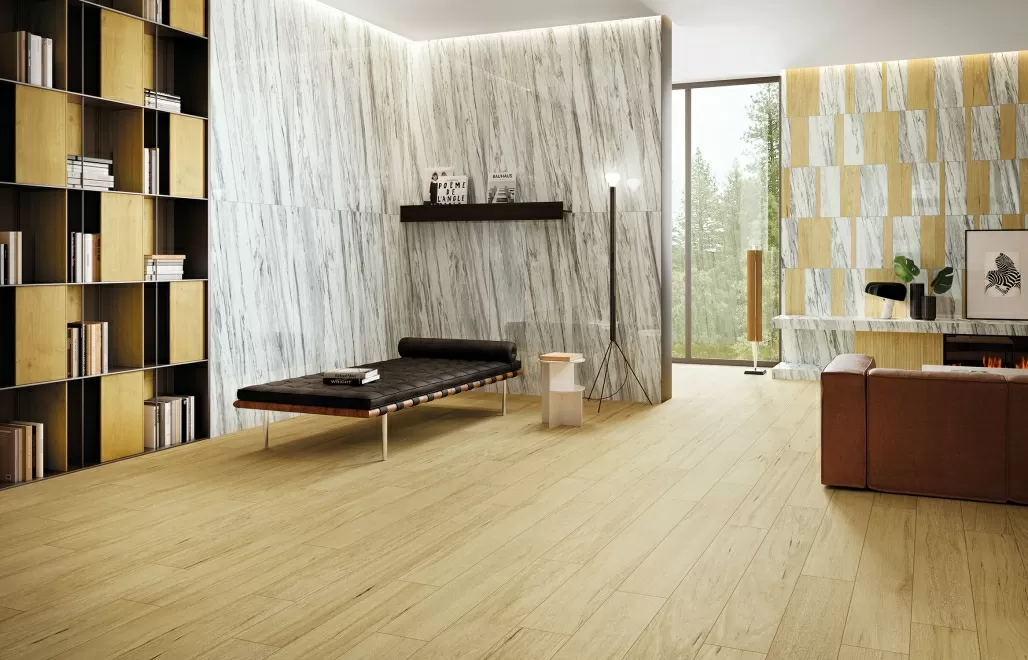 Керамогранит 610130004601 Skyfall Неро Смеральдо Плинтус Нат Рет 7,2x60