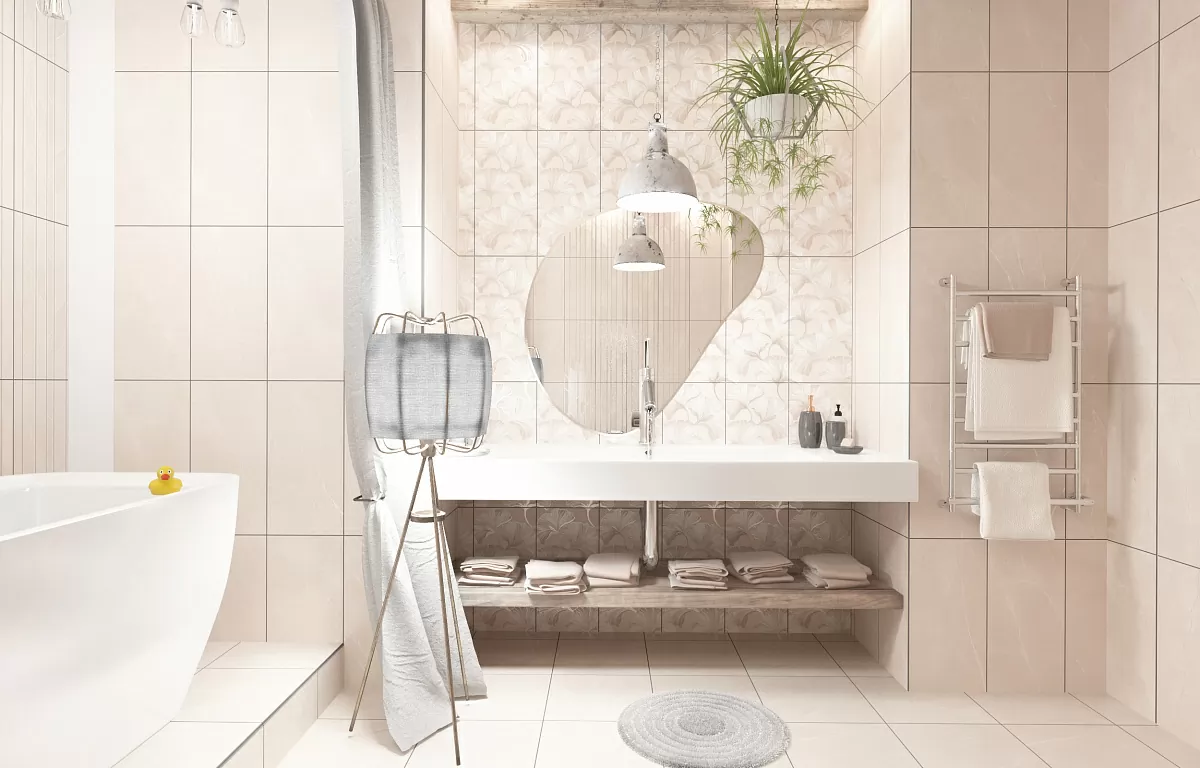 Плитка Pulpis Beige Rel. 33 31.5x63