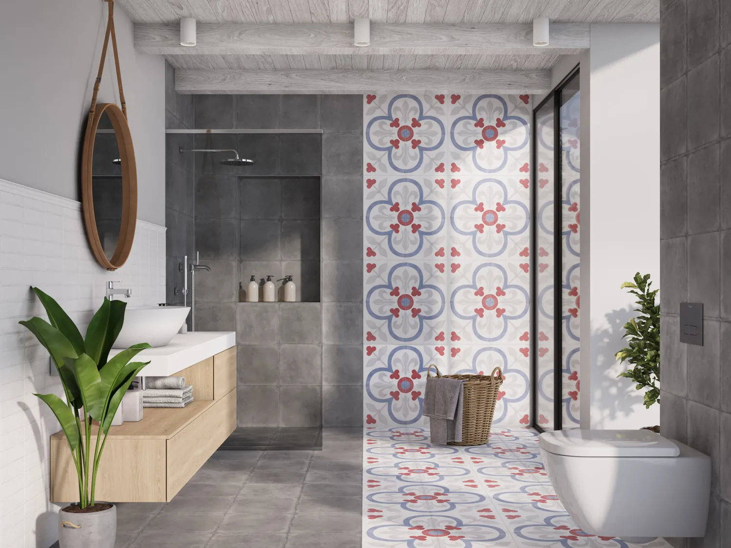 Керамогранит MO4A093 Motley серый 29,8x29,8