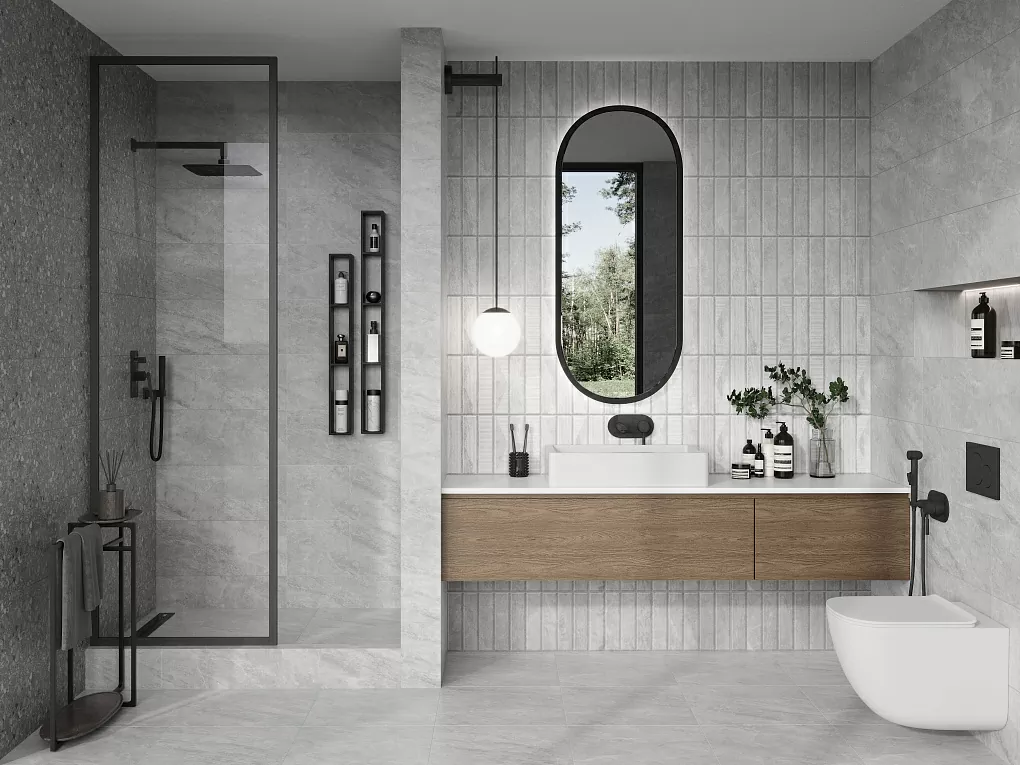 Керамогранит 010400001111 Cameo grey 01 45х45