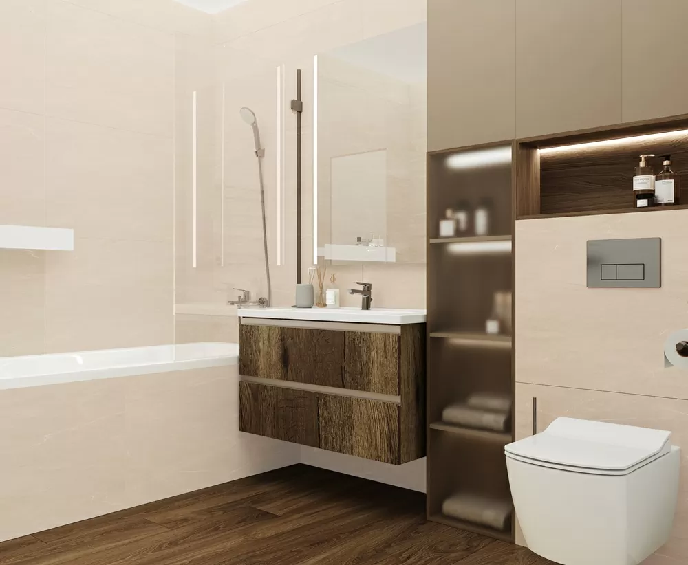 Керамогранит Stone Divine Beige Бежевый Матовый 60х120