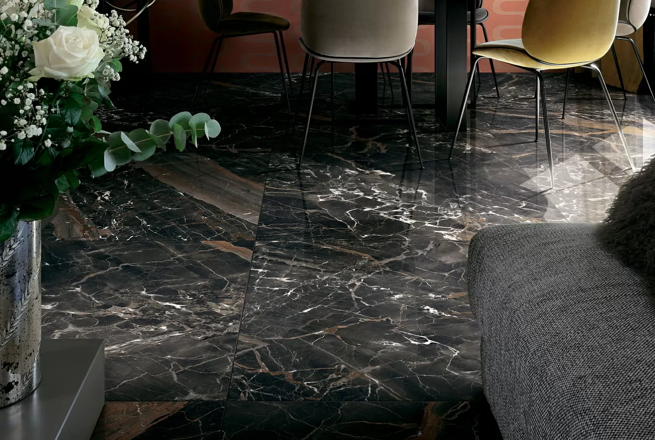 Керамогранит 765693 Bijoux Onyx Blanche Glossy 6mm 120x280