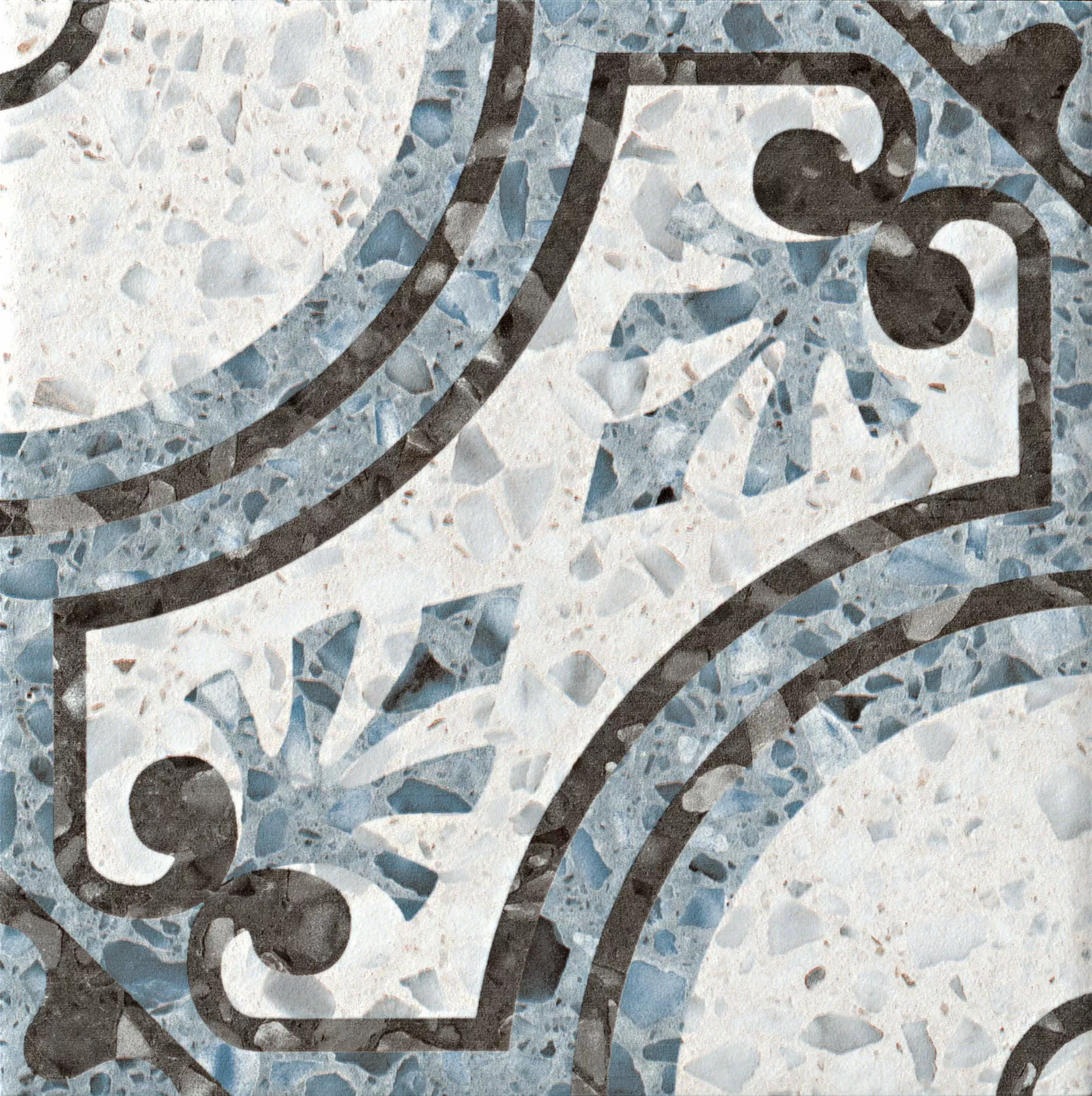 Керамогранит VENEZIA Naturale BLU La Fenice 20Х20