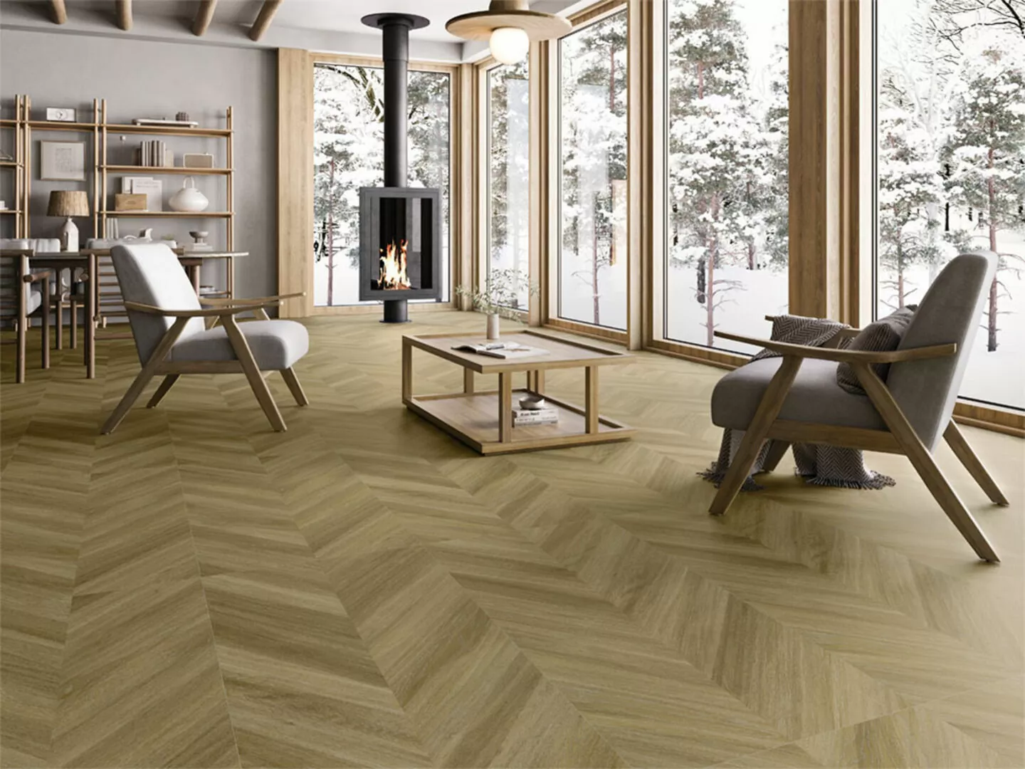 Керамогранит Dinamarca Nuez 60x120