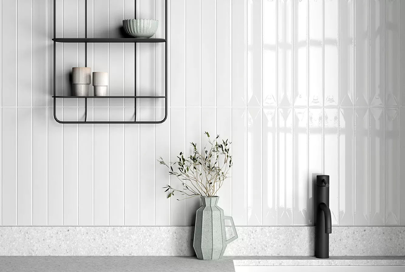 Плитка 31154 Vitral Axis Light Grey 5x40