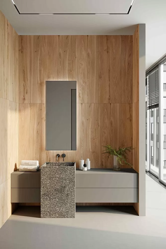 Керамогранит FR01 Forest Amber неполированный 19,4х120