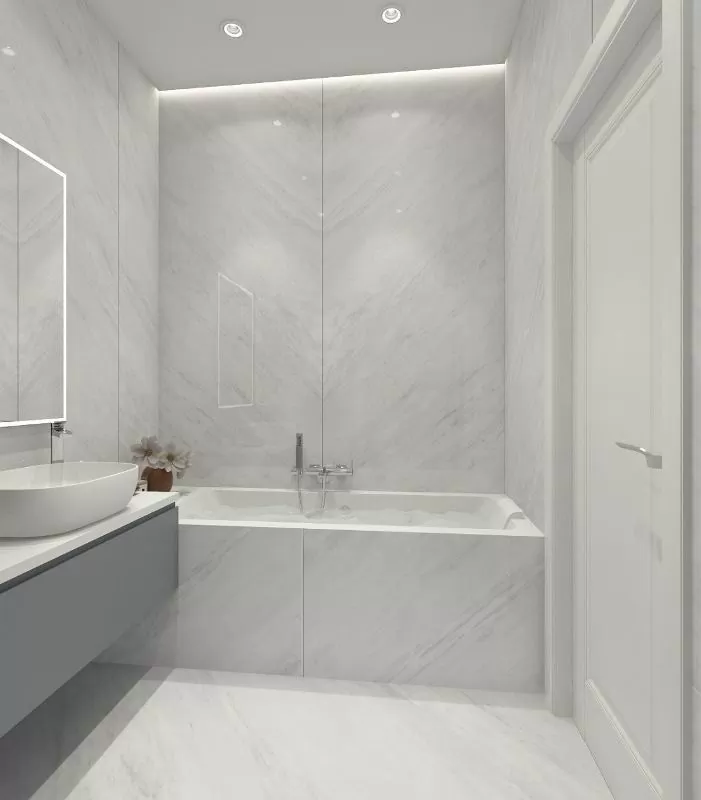 Керамогранит MN062AP121206 Ariston White Polished 6mm 120x120