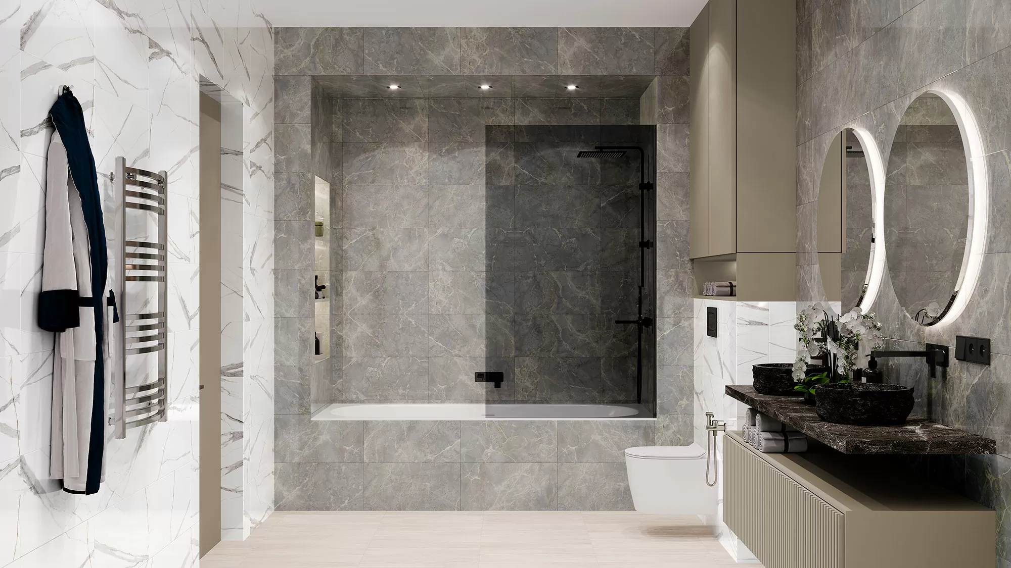 Керамогранит GT197VG Spring Белый 30x60