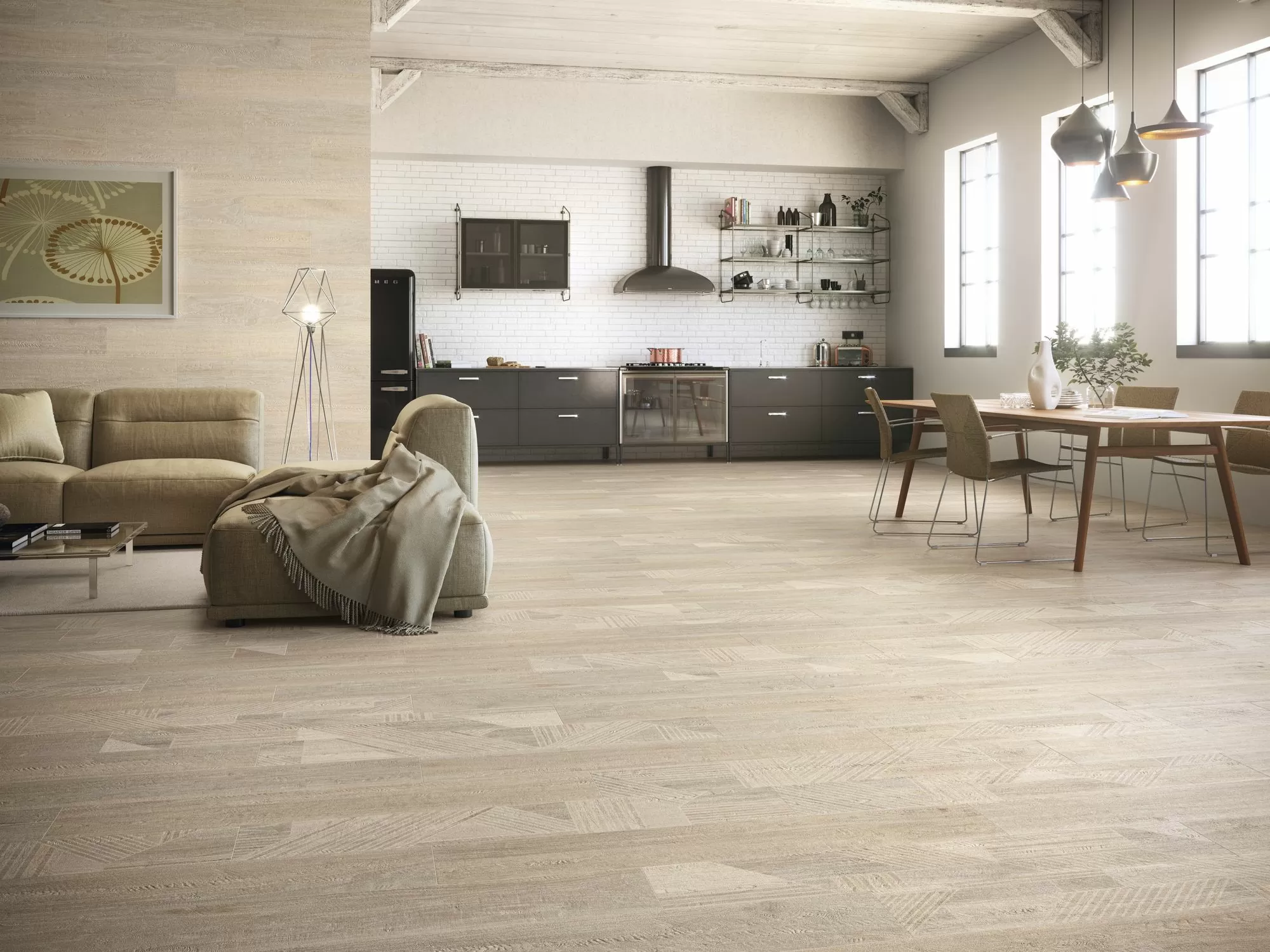 Керамогранит Carpatos Natural Rect R10 20x120