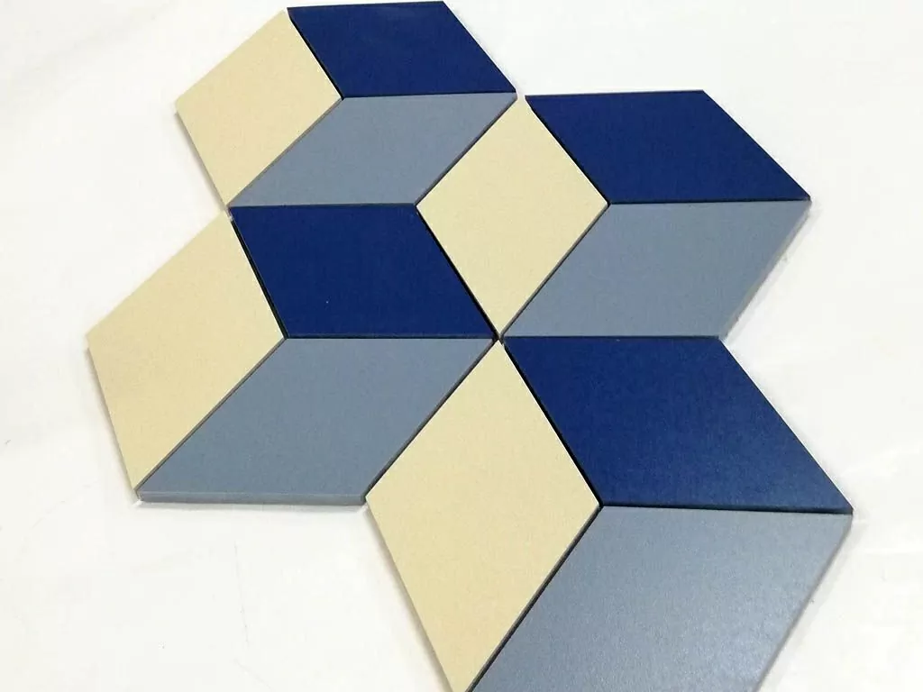 Керамогранит Фон Гексагон-ромб (Ф-01/02/19) 19.6x22.6