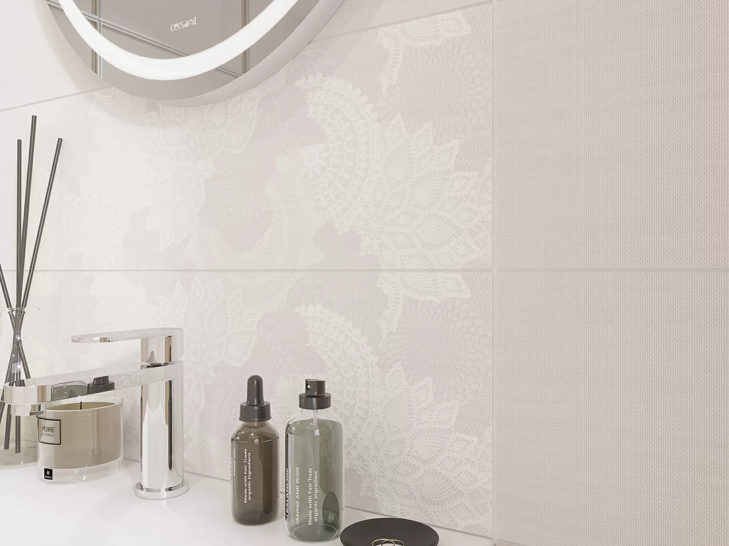 Керамогранит C-SW4M052D Sandwood белый 18.5x59.8