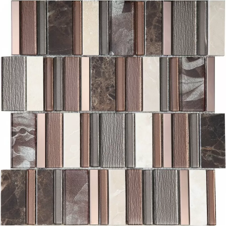 Мозаика Stripes Champaqne 30*30