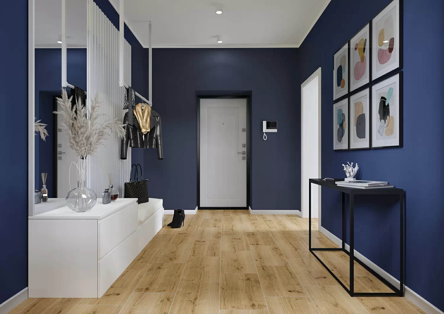 Керамогранит WS5A116 Плинтус Woodhouse коричневый 7x59,8