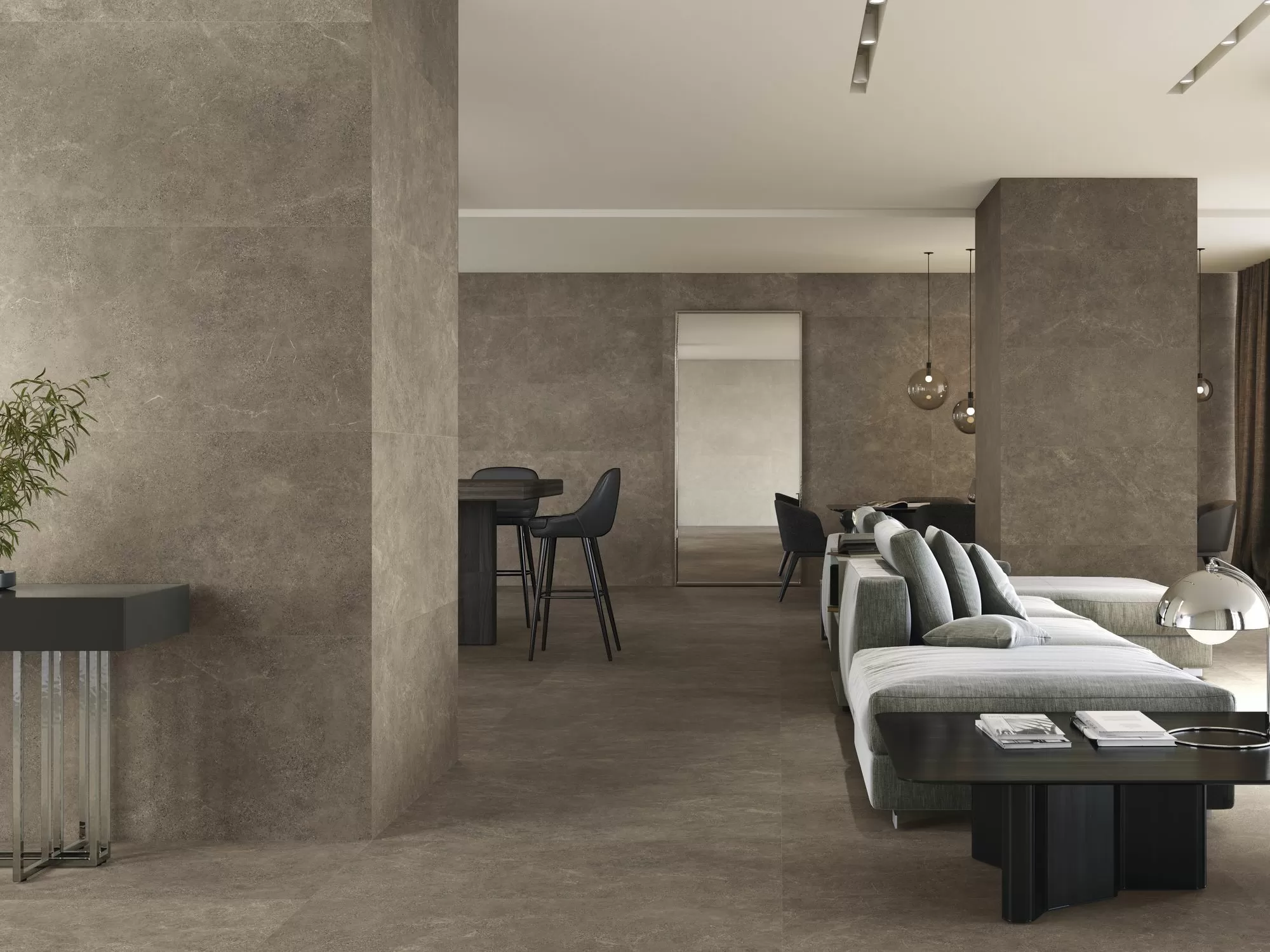 Плитка Town Grey Rect 30x90