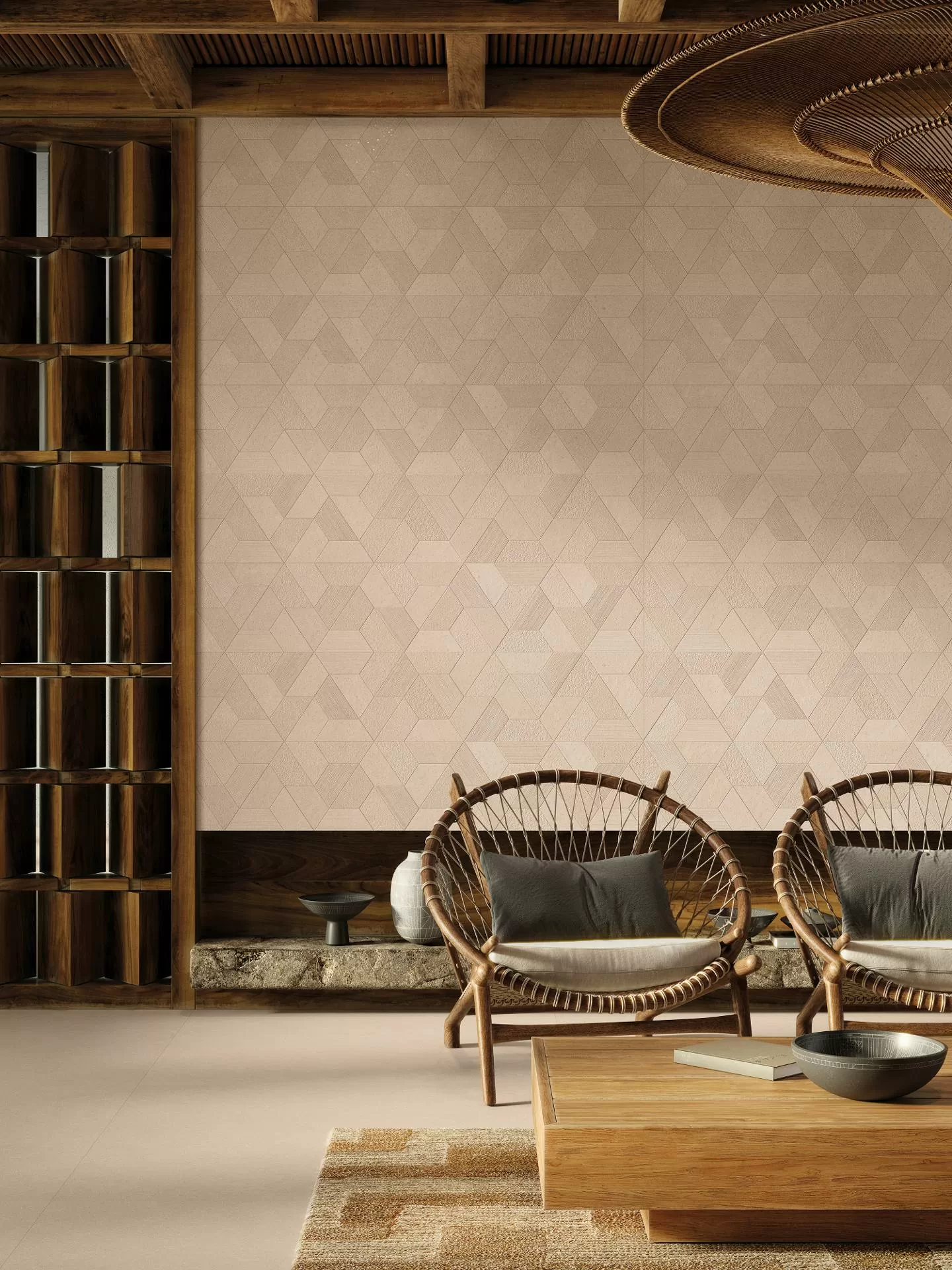 Плитка 100348005 Terra Bone Line 59.6x150