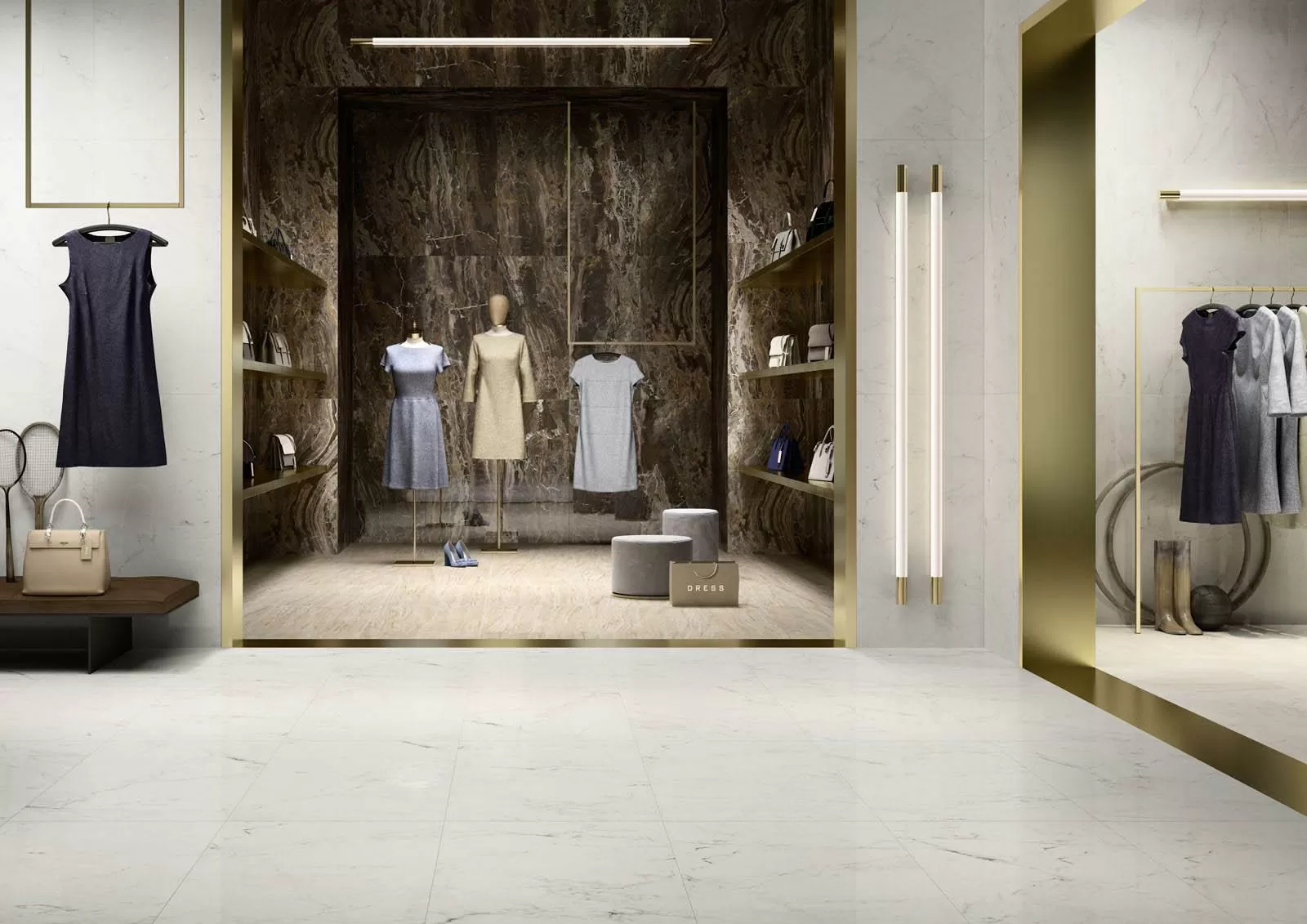 Керамогранит MMRC Allmarble Decoro Lasa-Raffaello-Frappuccino Lux 60x60