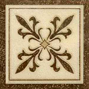 Керамогранит Таллин (бежевый) Вставка 6х6