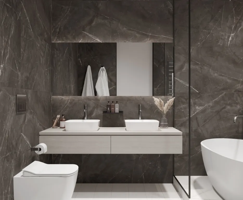 Керамогранит LP6012G0011R Timeless Pearl светло-серый матовый карвинг 59,5х119,1