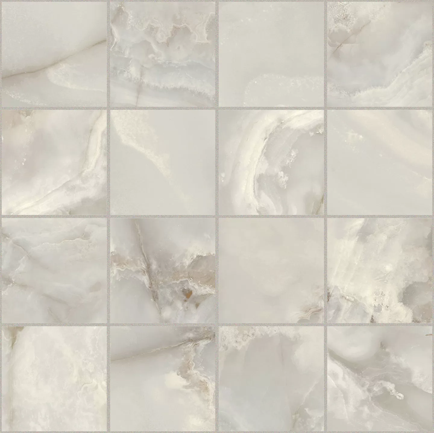 Мозаика 767698 Onyx&More Silver Onyx Satin Mosaico 6mm 7,5x7,5 30x30