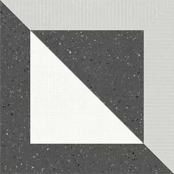 Керамогранит 6032-0457 Гуннар декор серый Геометрия 30x30