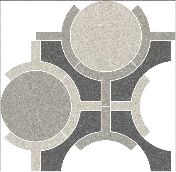 Керамогранит ID149 Джиминьяно 1 наборный матовый 48x49,5