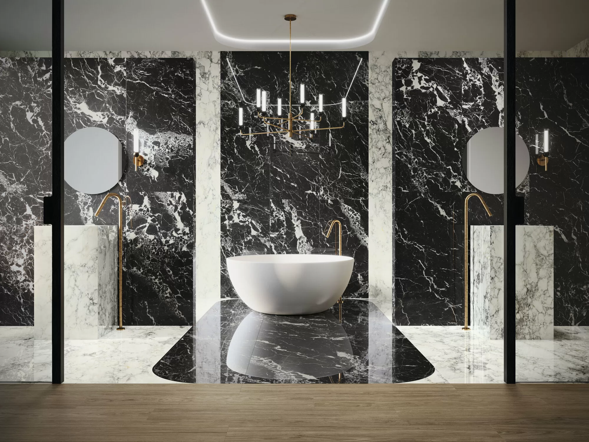 Керамогранит A041130 Black Hispania Matt Rect 60x120