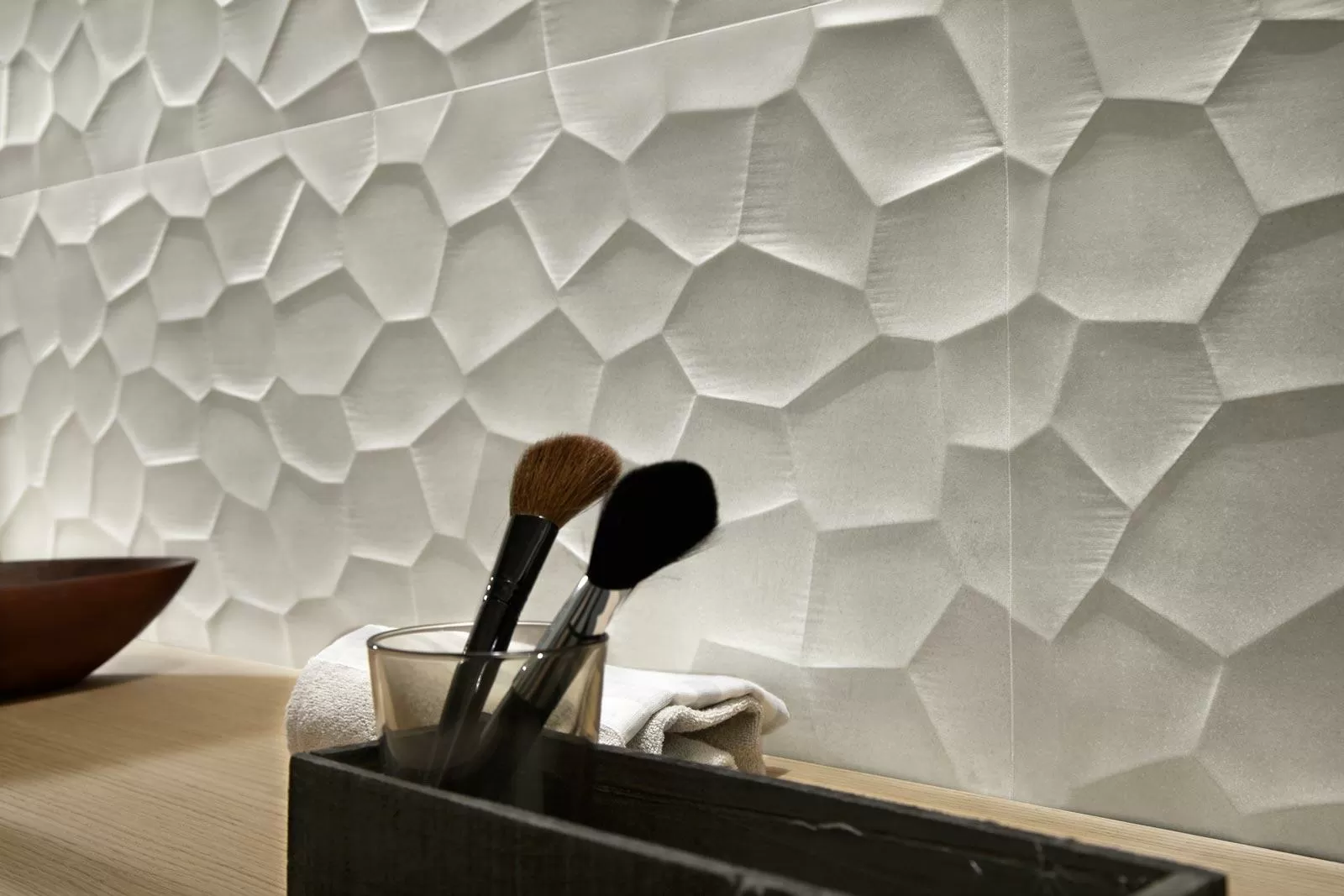 Плитка R6MK Terracruda Piombo Struttura Verso 3D Rett. 40x120