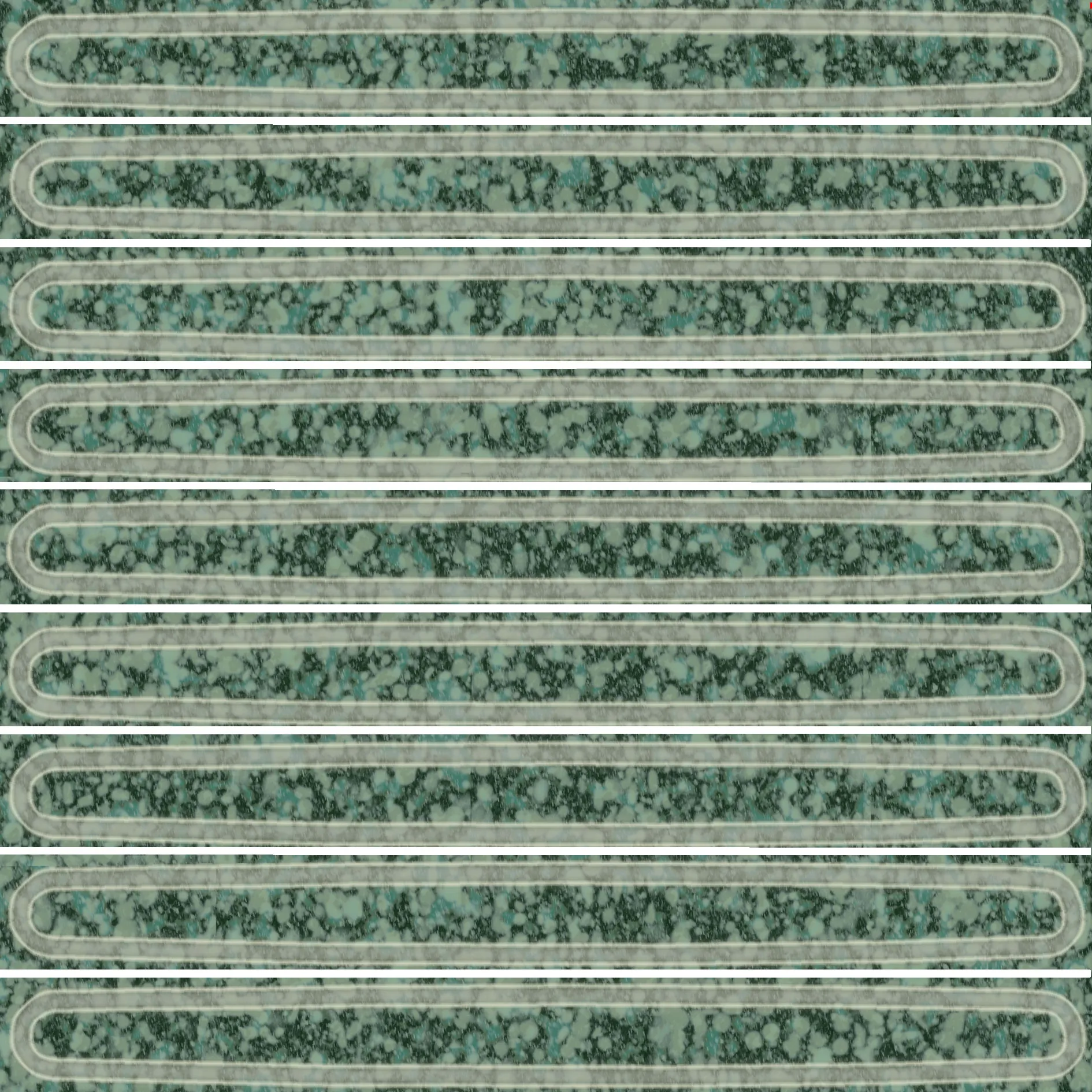 Плитка KMD2SOB006BN Декор чипсет Далия зелёный глянцевый 20x20x0,95