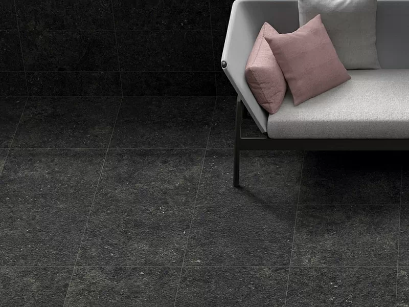 Керамогранит 620090000681 Бортик Рум Блэк левый грип Х2 30х60