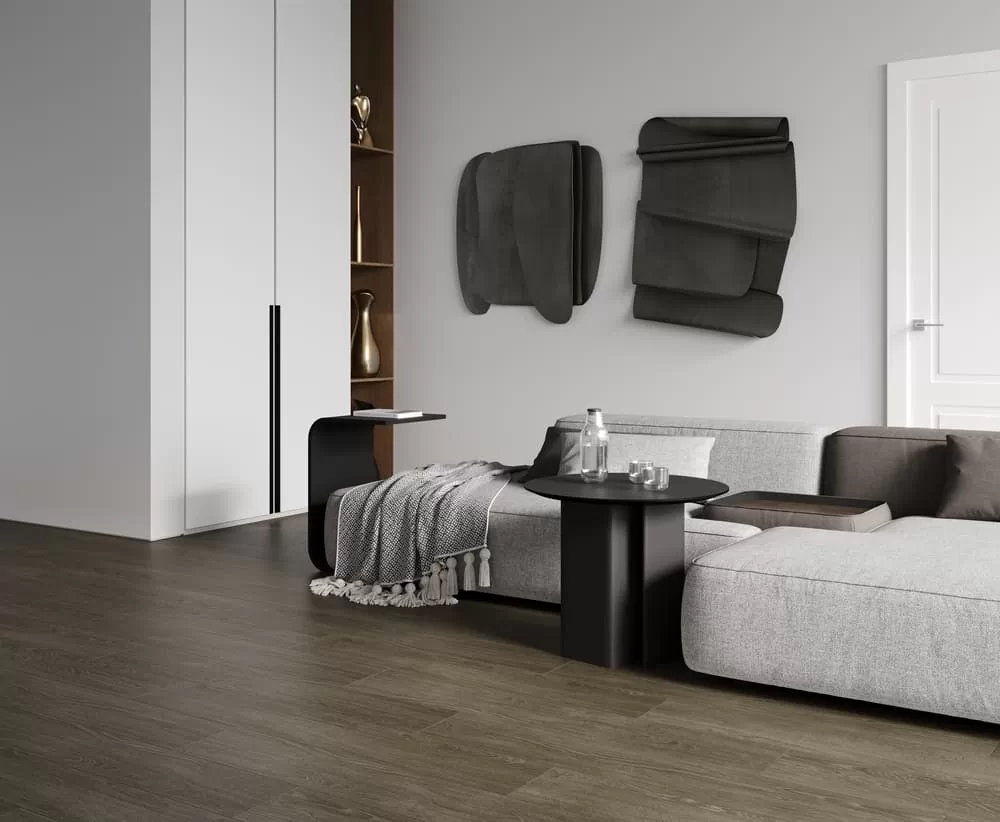 Керамогранит K948003R0001LPEB Malva Taupe серо-коричневый структурный 19.7x119.7